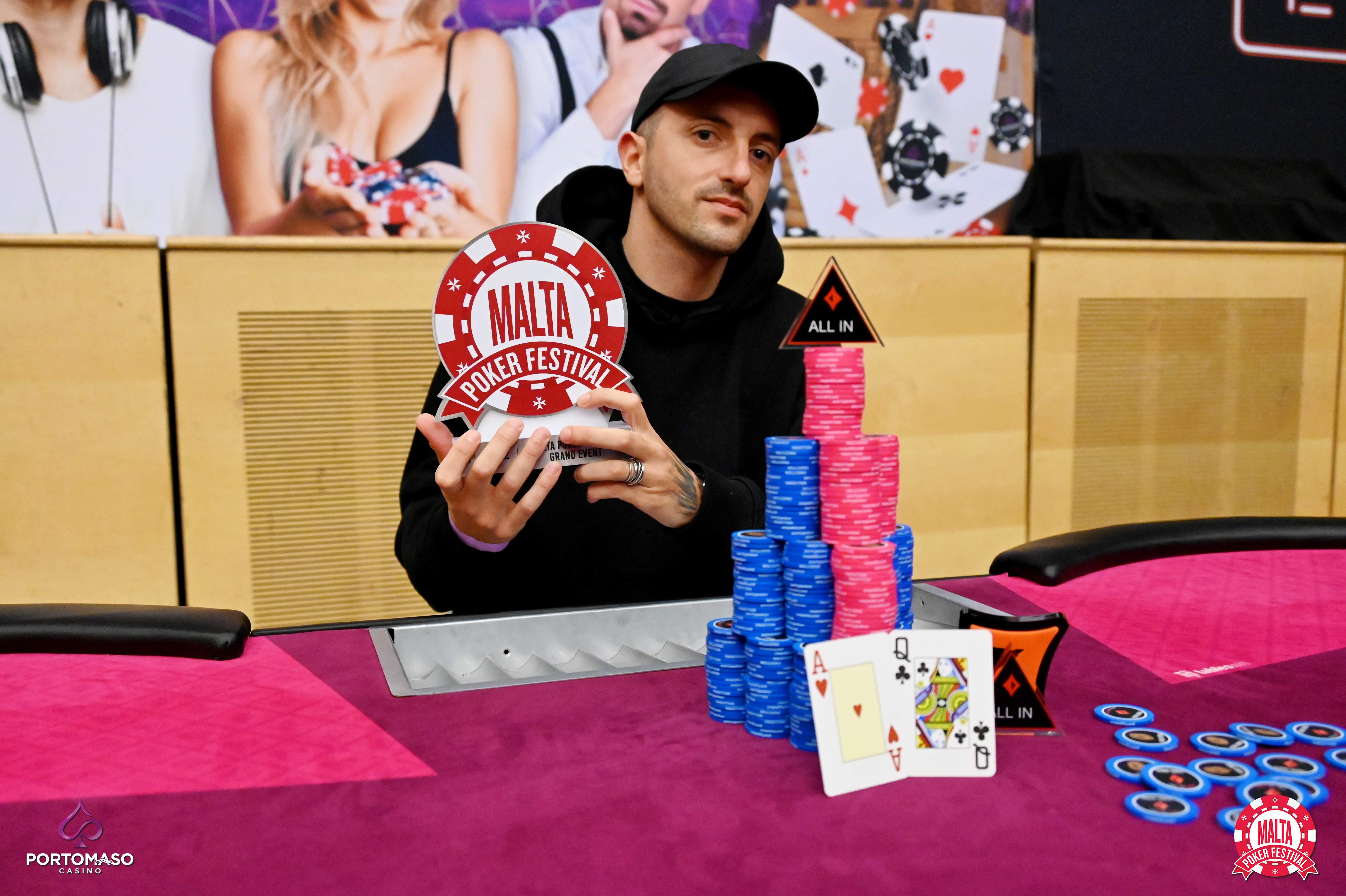 Mirko Mostaccio Poker win