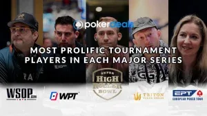 Most Prolific Tournament Players In Each Major Series