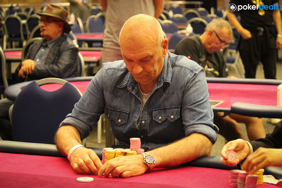 James Clarke at the Malta Poker Festival 