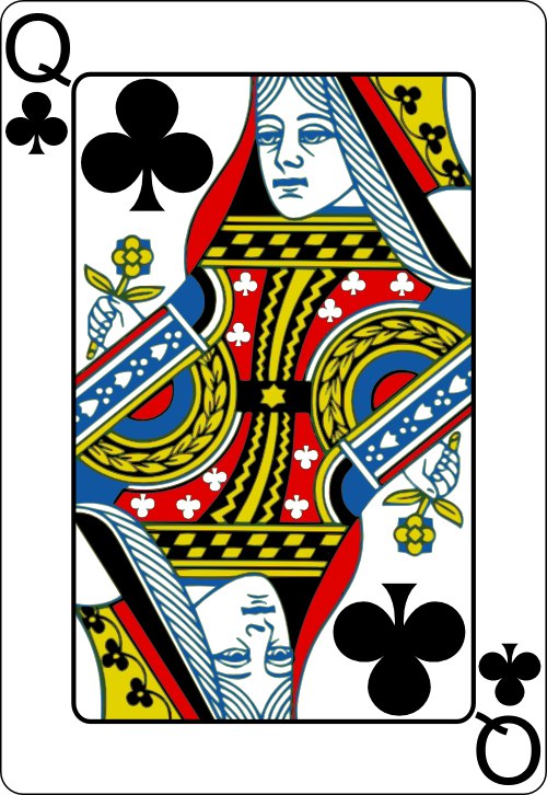 Queen of Clubs - Argine/Argea