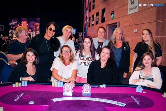 Ladies first final table 