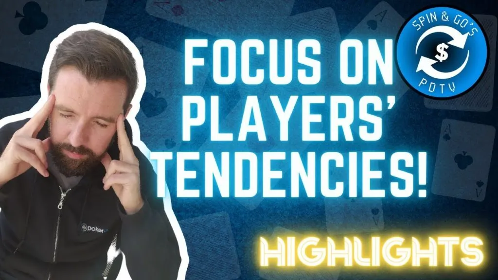 FOCUS ON PLAYERS’ TENDENCIES! – PokerStars $25 Spin and Go’s with Chris Kiefert 30/12
