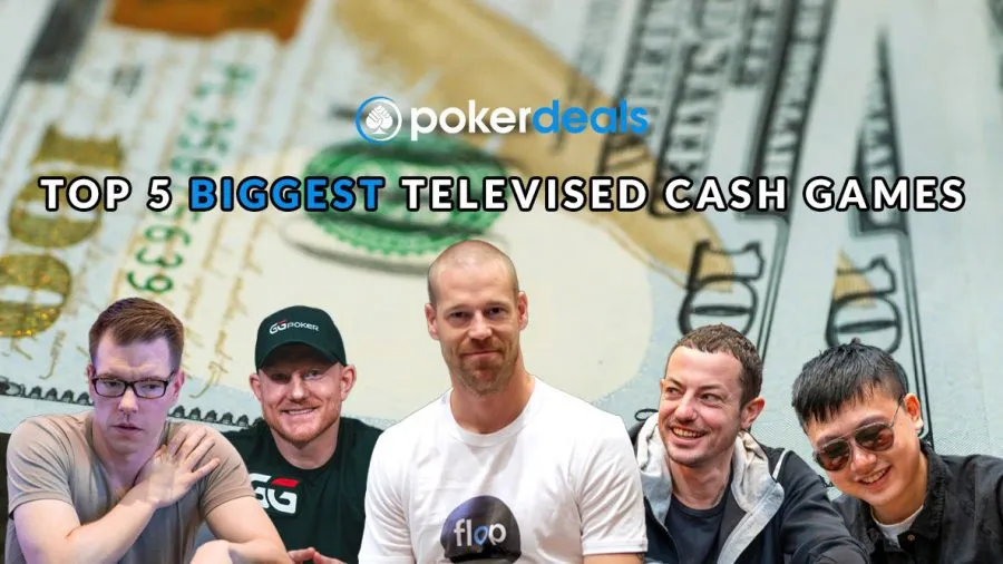 Top 5 Biggest Televised Cash Game Poker Hands