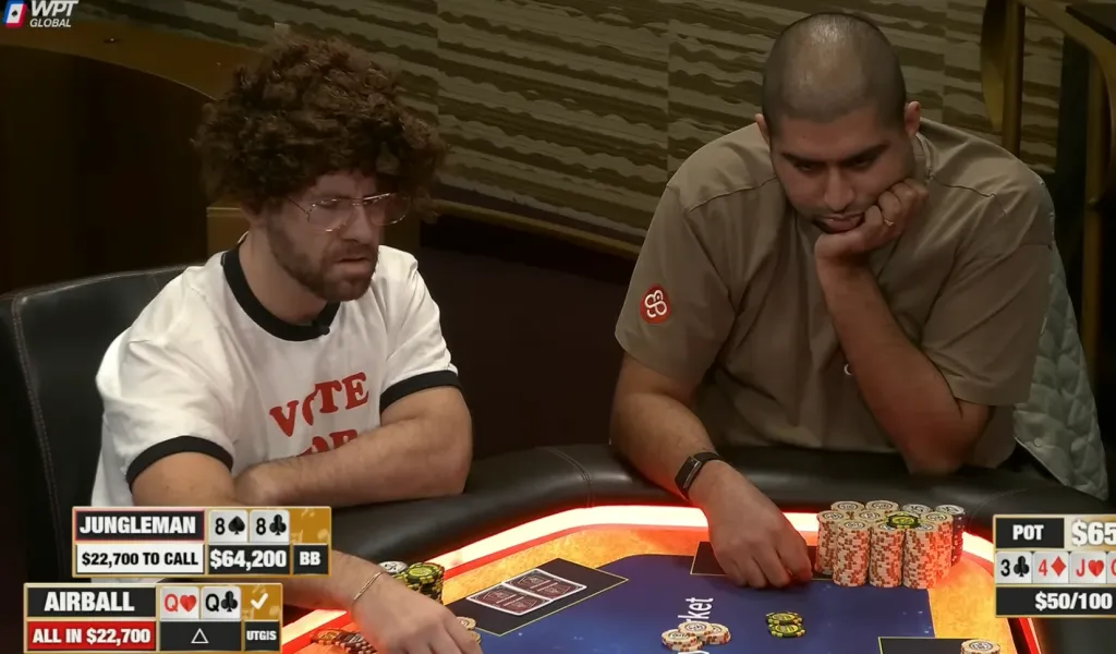 Hand Breakdown: Nik Airball vs Jungleman on HCL